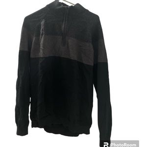 Calvin Klein stripped pull over sweater